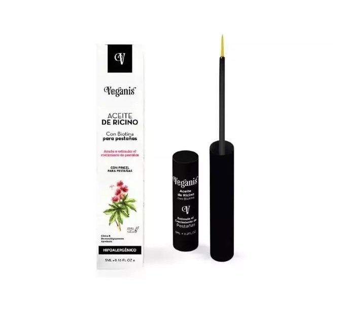 Mascara De Pestañas Veganis Aceite de Ricino