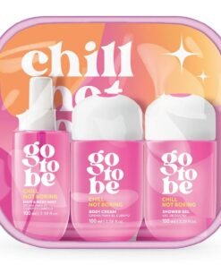 Set Chill Not Boring Go To Be body splash + crema corporal + shower gel