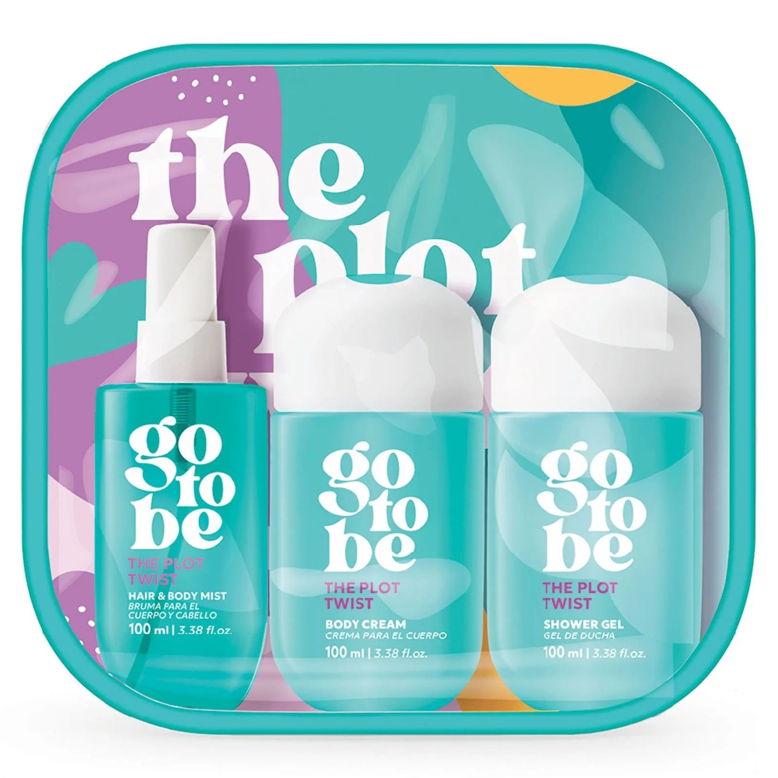 Set Go To Be The Plot Twist Body Mist + Body Cream + Shower Gel