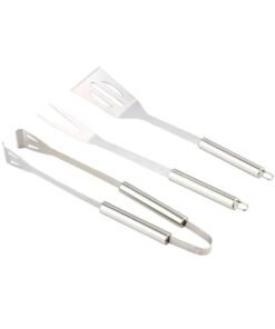 Suká Set x 3 utensilios BBQ acero inoxidable